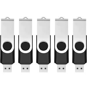 5 Pack 64GB USB Flash Drive USB 2.0 Thumb Drives (G1-1038)